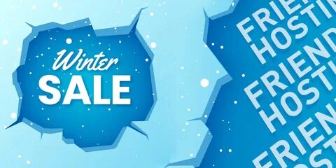 Значок winter sale 2023