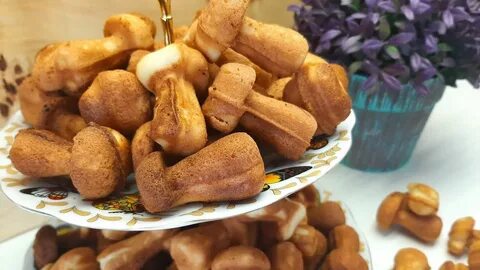 Рецепт печенья грибочки