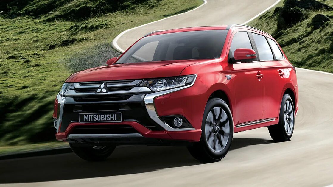 Открыть мицубиси. Обновленный Mitsubishi Outlander. Митсубиси Аутлендер новый красный. Митсубиси Аутлендер гибрид 2018. Mitsubishi Outlander PHEV японская марка?.