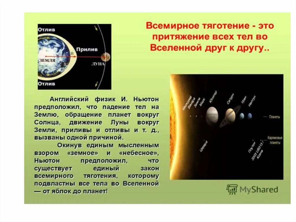 Где находится притяжение. Всемирное тяготение. Тема земное Притяжение. Гравитация презентация. Притяжение всемирное тяготение.