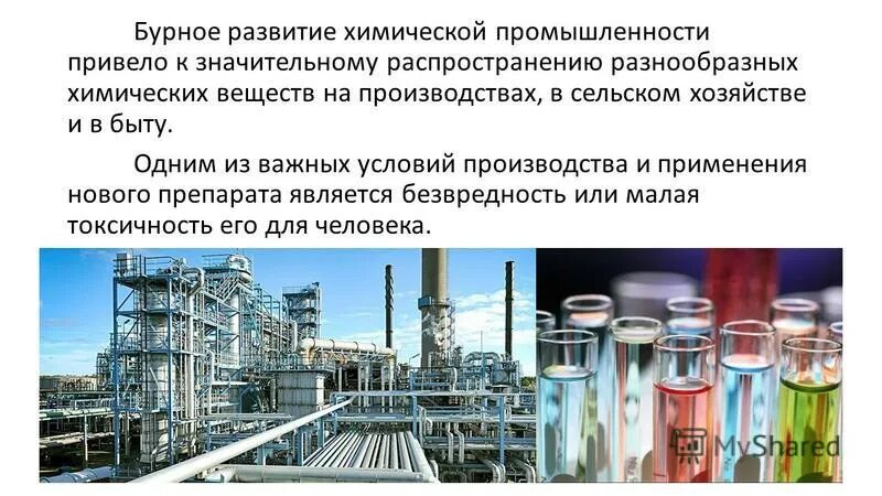 направления развития химической промышленности