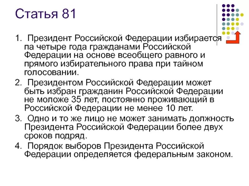 81 статья поправки. Ст.81 конституции. статья 81 устава.
