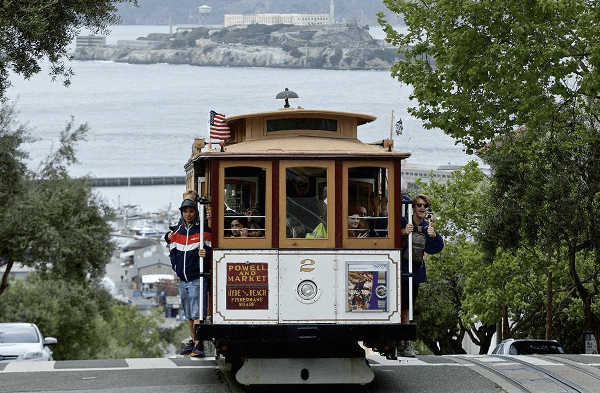 Канатный трамвай. Сан Франциско Cable car. Фуникулер Сан Франциско. Канатный трамвай Сан-Франциско. Сан Франциско трамвай 106.