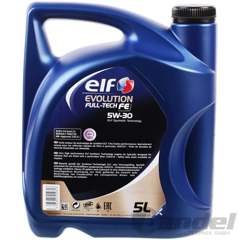 Elf Evolution Full-Tech Fe 5w-30. Elf 5w30 Full Tech. Моторное масло Elf rn0720. Elf Full Tech Fe 5w30 5л вес.