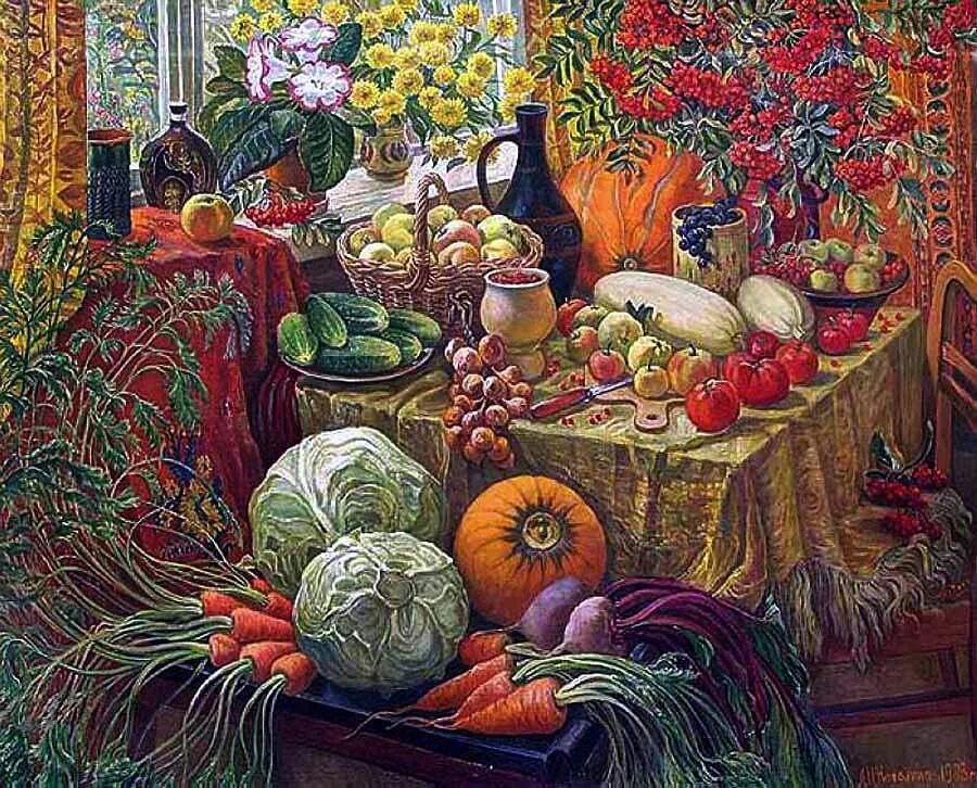 Магазин урожай рязань. Хороший урожай. Муштари магазин натуральных продуктов. Фотозона на праздник травник. Корзинка с овощами и фруктами.