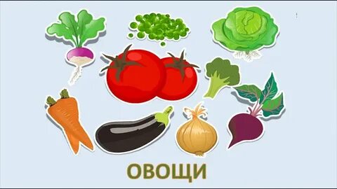 Овощи видео для детей развивающие