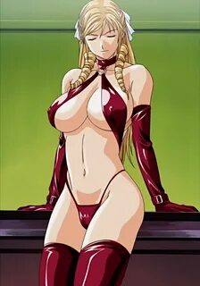 morimoto leona, 1girls, big breasts, blonde female, breasts, discipline:rec...