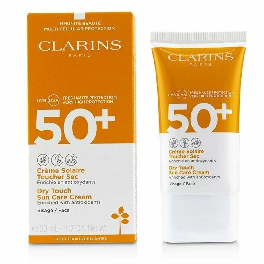 Clarins Dry Touch facial Sun Care Cream SPF 50+. Clarins Sun Care Dry Touch SPF 50. Кларанс СПФ 50. Кларанс крем солнцезащитный SPF 50.