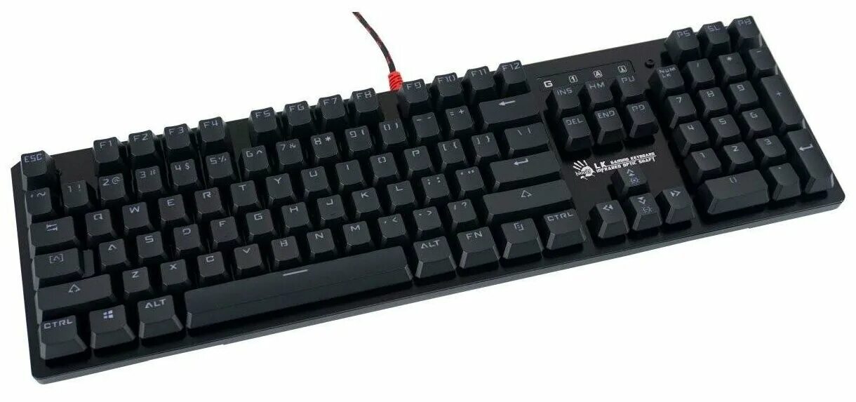 Lk gaming keyboard infrared optic shaft