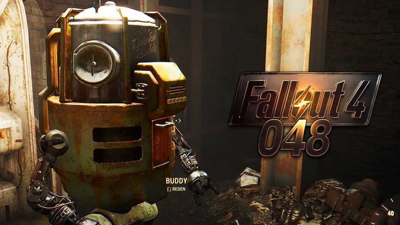 Fallout 4 Бадди. Протектрон Fallout 4. Профессор Гудфилс Fallout 4. Fallout 4 four Play.