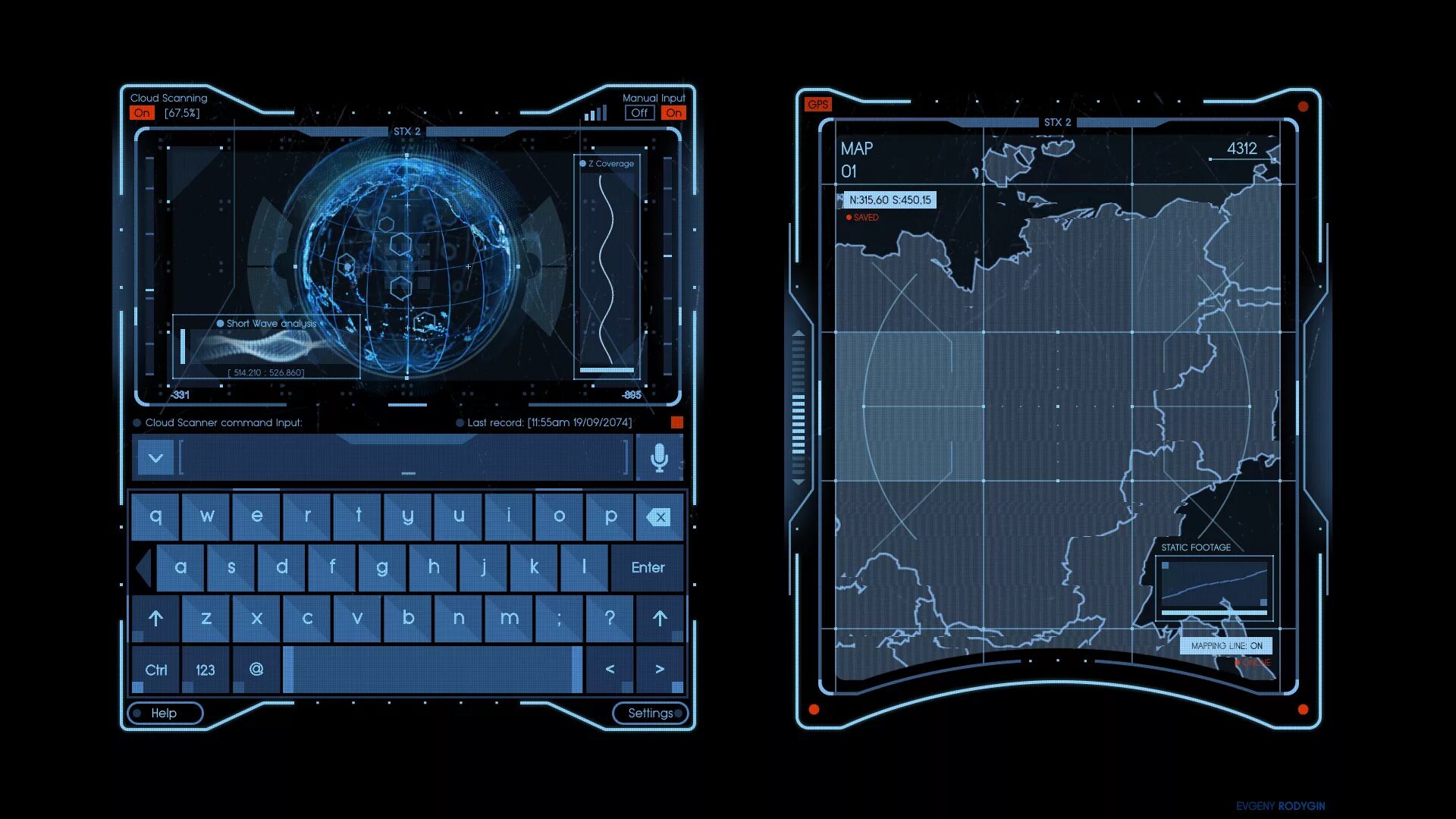 Screen graphics