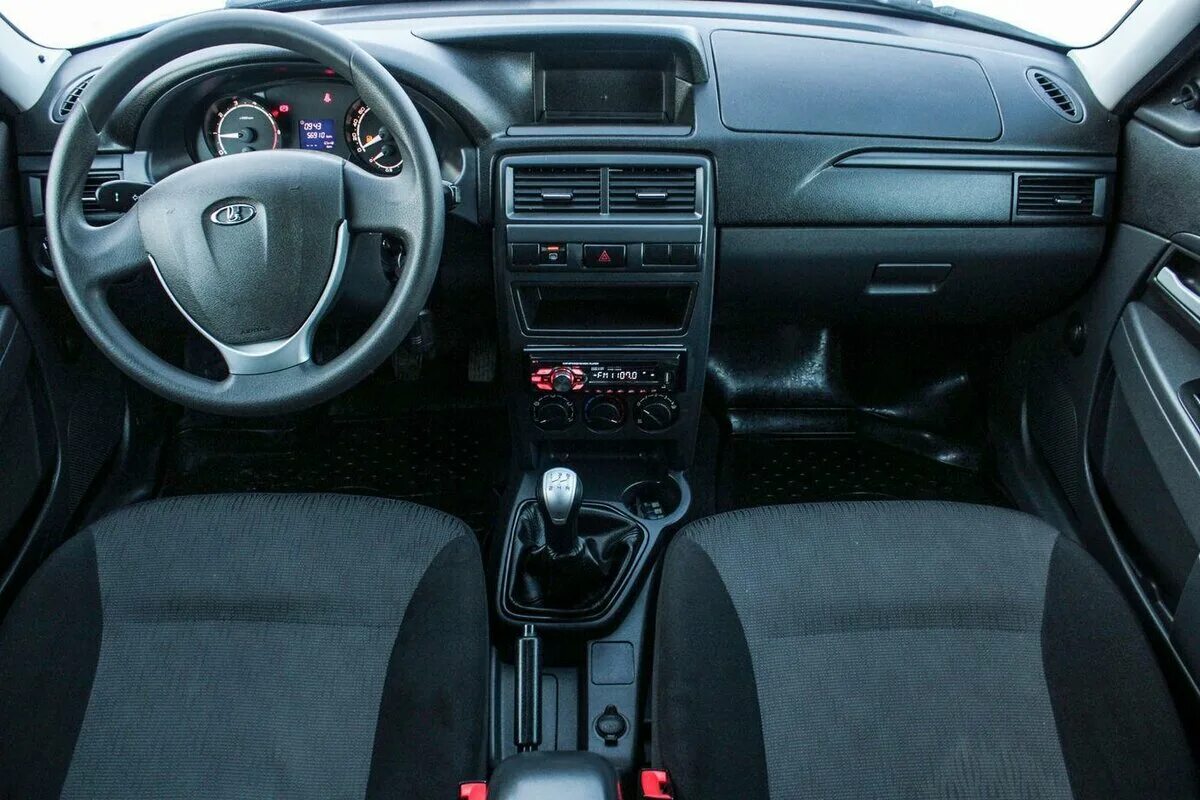 Лада приора фото салона Один из лучших вариантов доработки салона Lada Priora