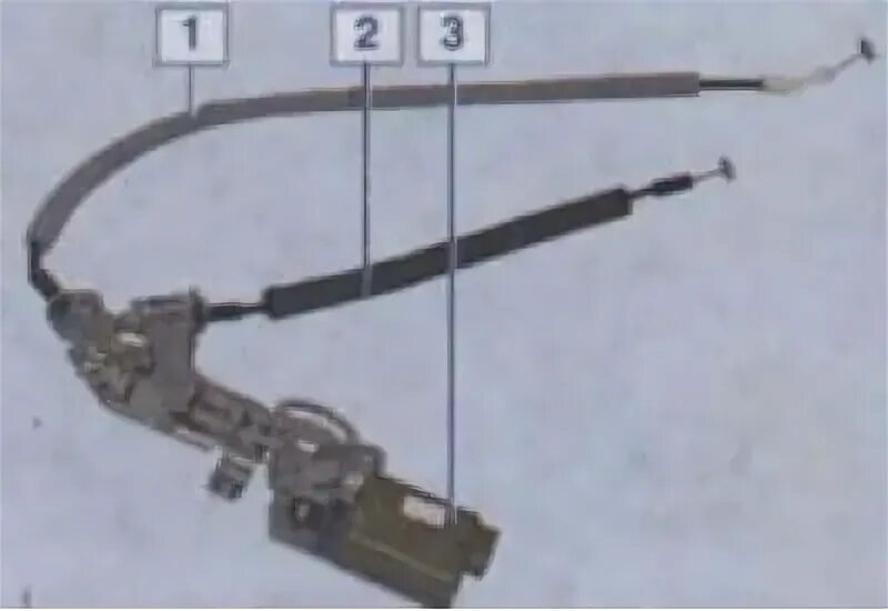 Uklanjanje lijevih brava stražnjih vrata (Lada Largus 1, 2012-2023) - "Karoserij