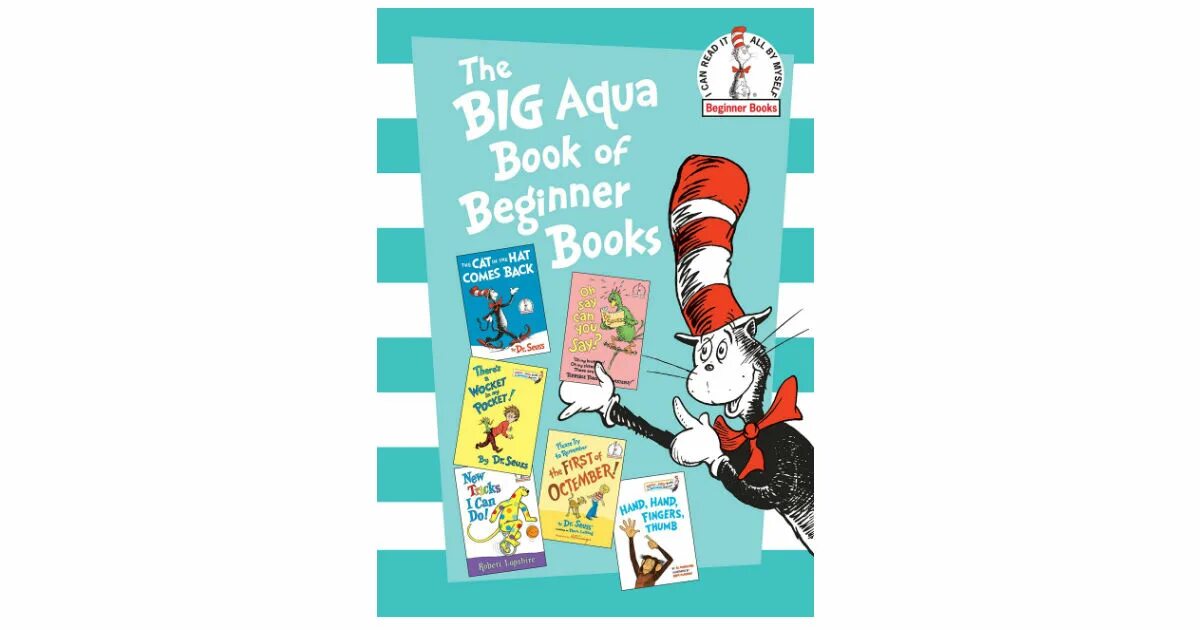 Please open the book. The big aqua book of beginner books. big book. big book or beginner book книга. книга бегиннер английский.