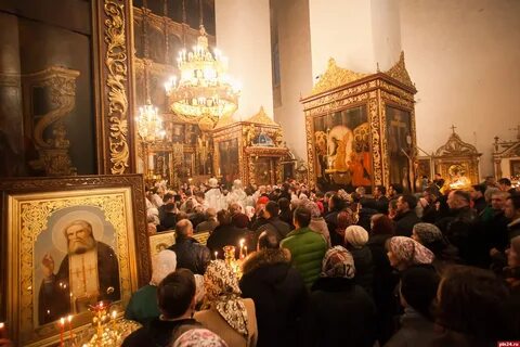 Богослужения троицкого собора
