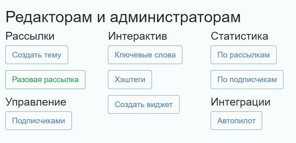Как сделать рассылку подписчикам. Как сделать рассылку подписчикам