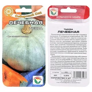 Тыква лечебная