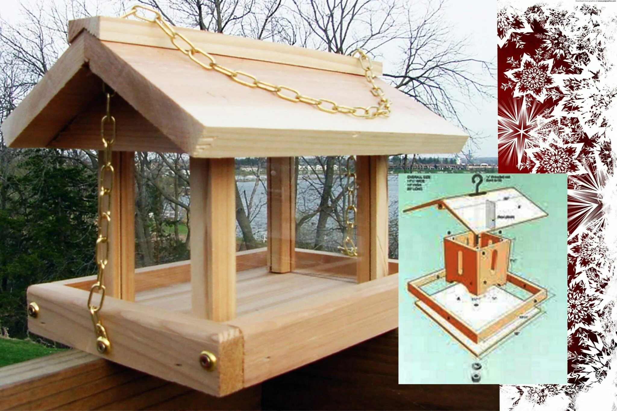 Wooden Bird Feeders Plans Free Wooden bird feeders, Wood bird feeder, Bird feede