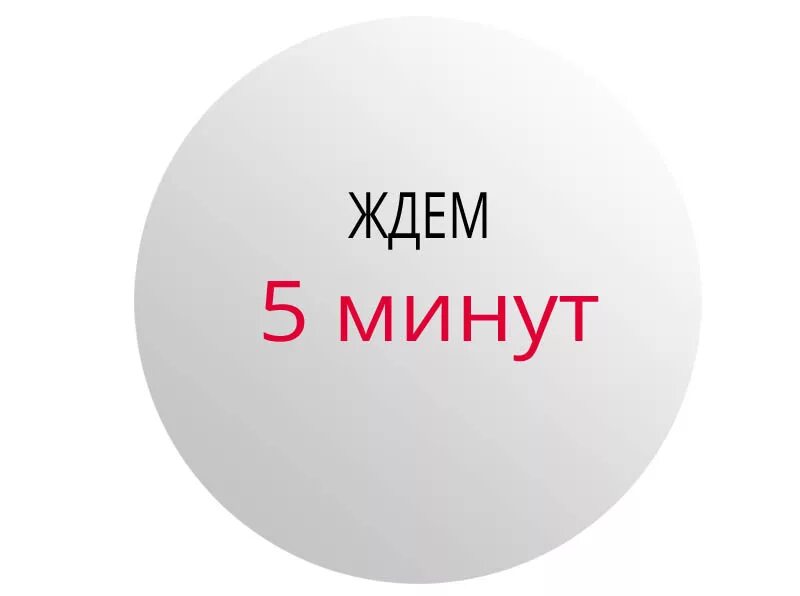 Телефон через 5 минут