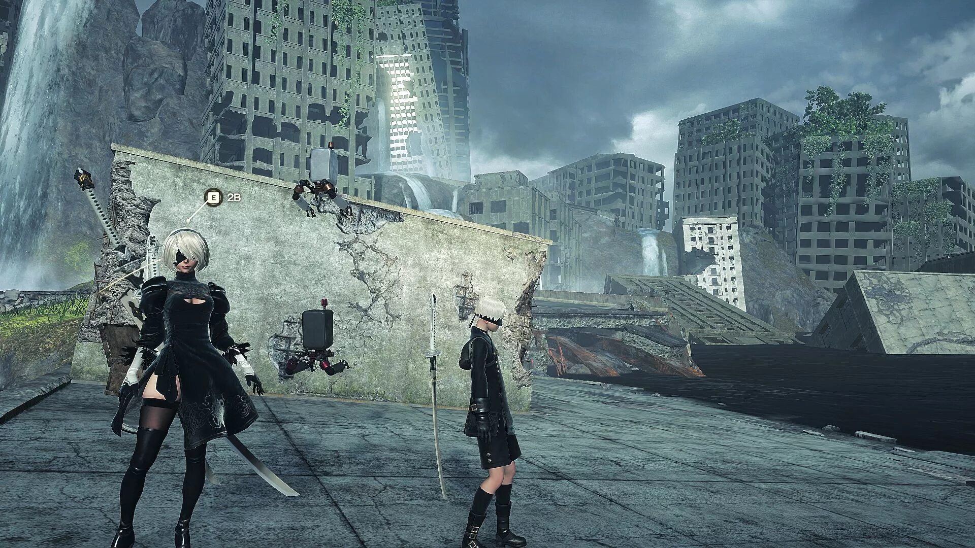 NIER: Automata. 2b NIER Automata игра. NIER Automata город. NIER Automata screenshots World.