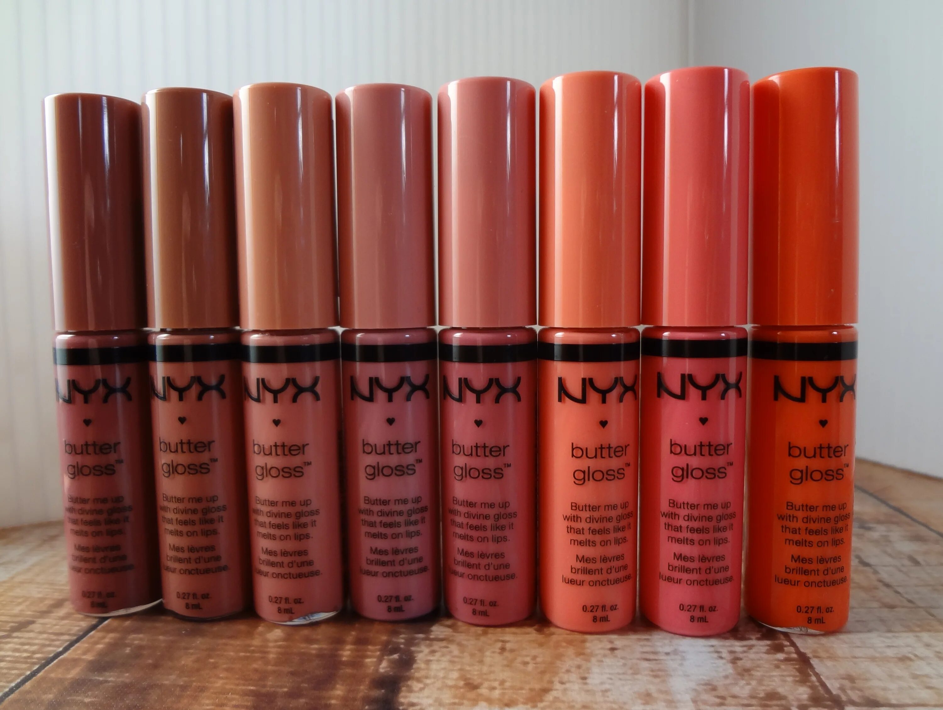 NYX Butter Gloss Creme Brulee. NYX Butter Gloss. NYX professional Makeup Butter Lip Gloss. NYX Butter Gloss Shade modeleine.