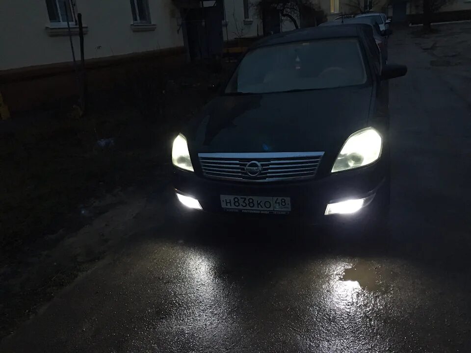 Ниссан теана ксенон. Nissan Teana j31 ПТФ. Led ПТФ Nissan Teana j31. ПТФ для Teana j31 диодные. Переделываю противотуманки Nissan Teana j31.