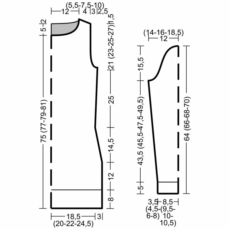Выкройки джемперов женских