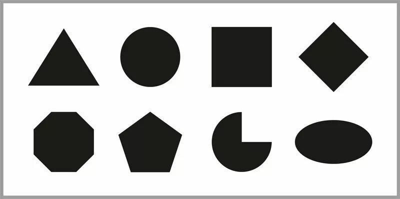 Простые фигуры. Черные геометрические фигуры. Шестиугольник 5на5. Черные фигуры. Геометрические фигуры черно белые.