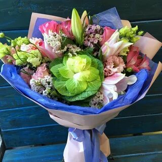 Букет с водой