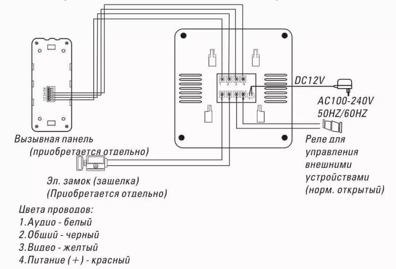 Видеодомофон подключение замка. Вызывная панель домофона МВК 325 схема подключения. Схема подключения электромагнитного замка к вызывной панели. Вызывная панель Optimus DS-420 схема подключения. 6.Схема подключения монитора к вызывной панели.