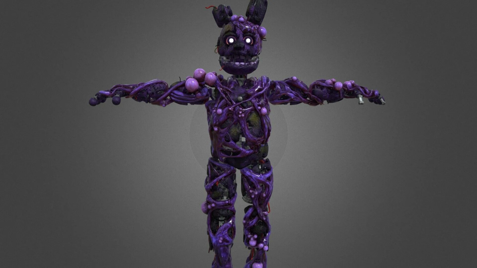 Fnaf 3d model. СПРИНГТРАП 3д. Toxic Springtrap. Токсичный СПРИНГТРАП. 3д модель спрингтрапа.