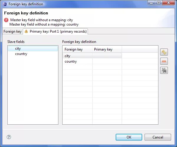 Вторичный ключ. Datasheet view Primary Key. Rpmdb: Max. Primary Key 0. Key definitions