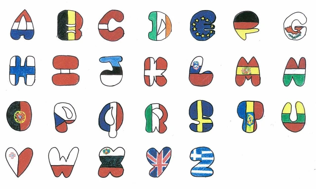 2 букв всех стран. Алфавит Европы. Символы европейских алфавитов. Страна на букву а. Алфавит Евросоюза.