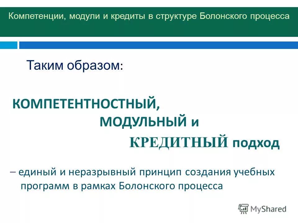 Образовательная программа университета