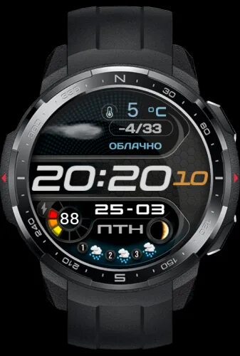 Honor watch gs pro циферблаты