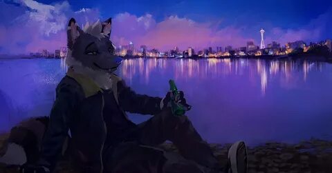 Drunk furry