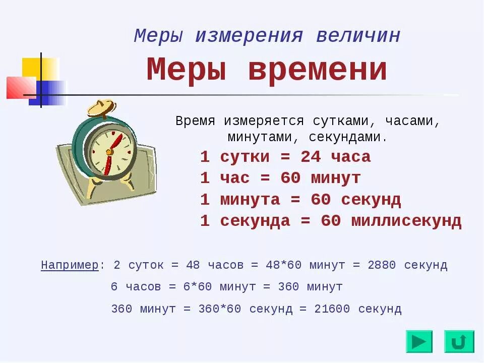 Как перевести сек в час. Меры времени. часы минуты секунды миллисекунды. сутки часы минуты секунды таблица. единицы измерения времени.