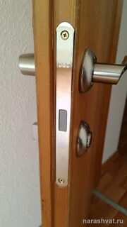 Врезка замка работ