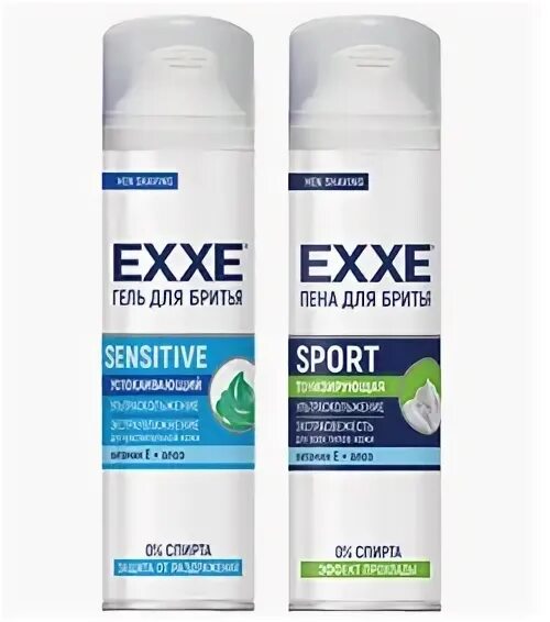 Пена д/бритья Exxe Sport ,200мл. Пена для бритья Exxe sensitive (для чувствительной кожи) 200 мл.. Exxe д/бритья пена 200мл sensitive (д/чувствительной кожи). Пена для бритья Exxe Fresh Ледяная свежесть тонизирующая 200 мл.