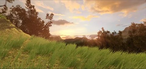 Unity ландшафт
