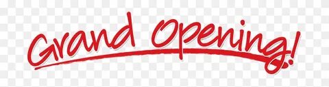 Grand open