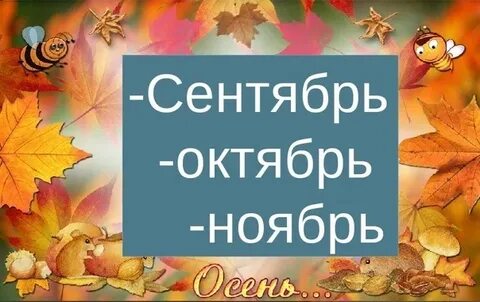Октябрь ноябрь теплыми