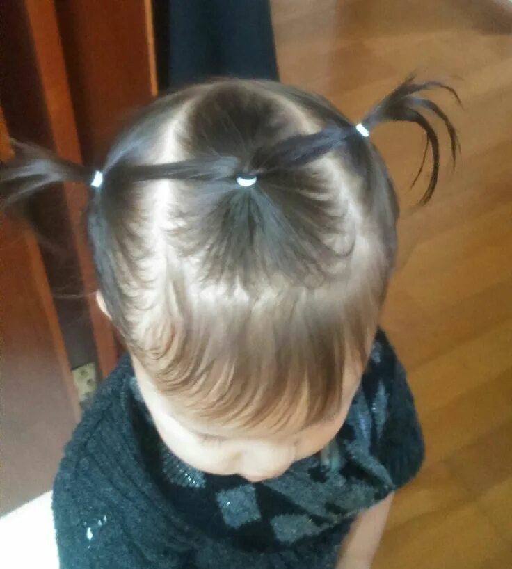 Прически для девочек из хвостиков короткие PULL THROUGH BRAID with BRIGHT ELASTICS Back to School hairstyle Little girls ha