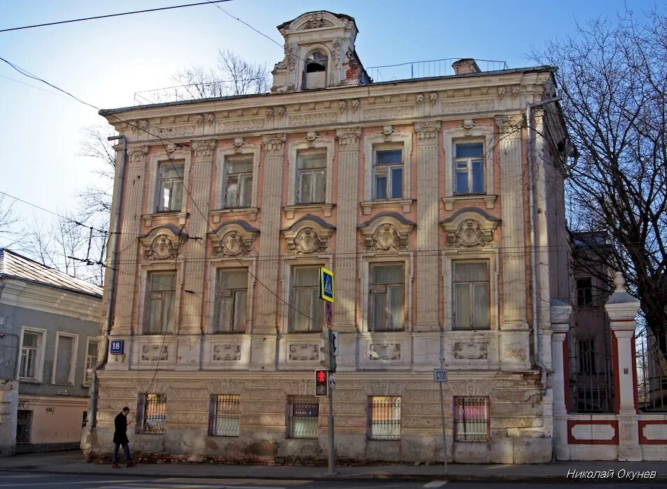 Дом купца мараева старая басманная. Новая басманная 18, стр. Ул. 18, стр. Новая басманная 18.