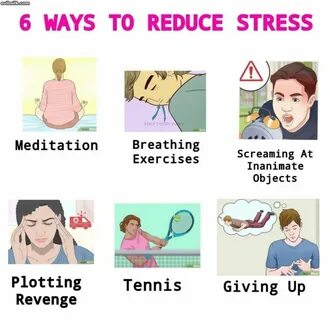 6 Ways To Reduce Stress.