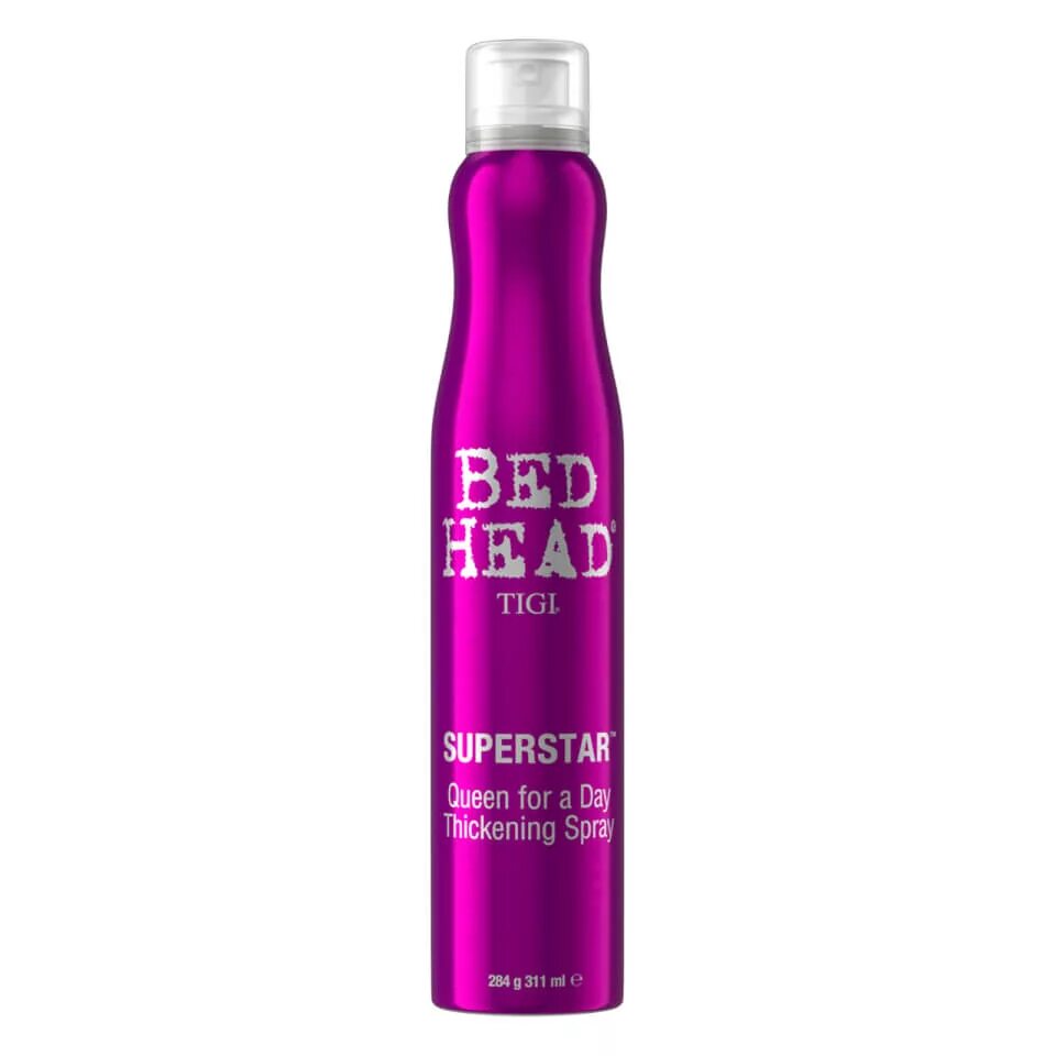 Tigi Bed head Стайлинг. Tigi Bed head Superstar Queen for a Day. Спрей для волос от Tigi Bed head Maxxed out. Bed head Tigi для волос Queen. Косметика для объема волос