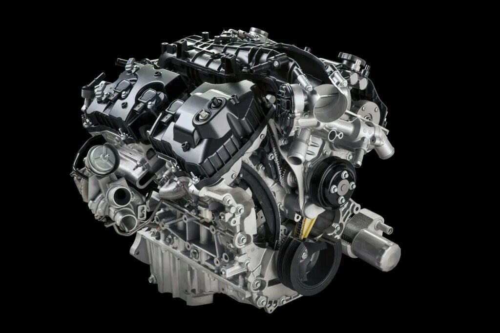 Купить новый двигатель форд. Двигатель Ford f150 3.5. Ford 3.5 ECOBOOST двигатель. ECOBOOST v6 3.5l 1цилиндр. Ford 2.7 ECOBOOST.