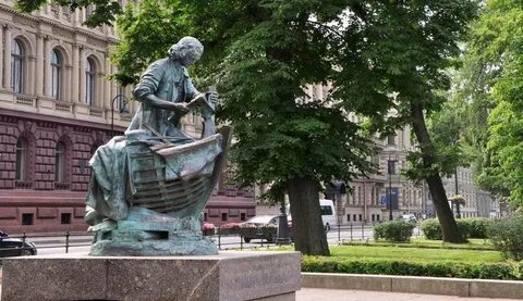 Книга скульптура памятники петербурга