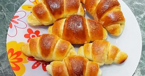 Рогалики домашние из дрожжевого теста