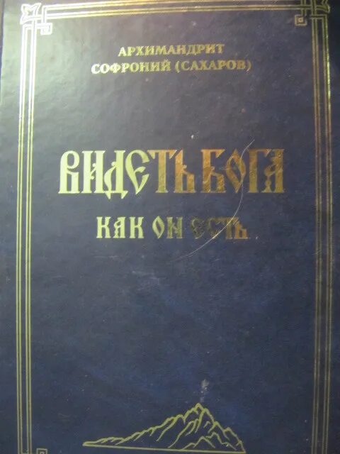 Видеть софрония как он есть. Видеть софрония как он есть